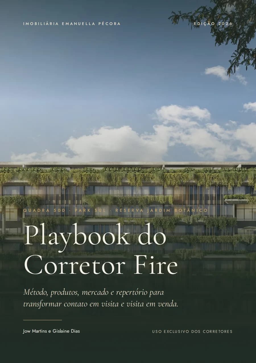 Capa do Playbook do Corretor Fire
