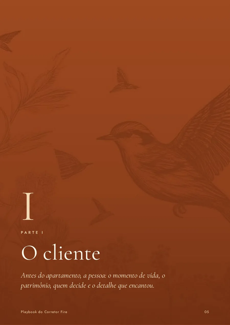 Capa da Parte I: o cliente