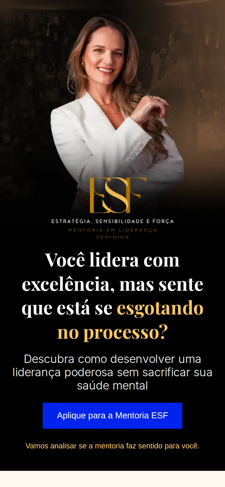 Versão mobile do site